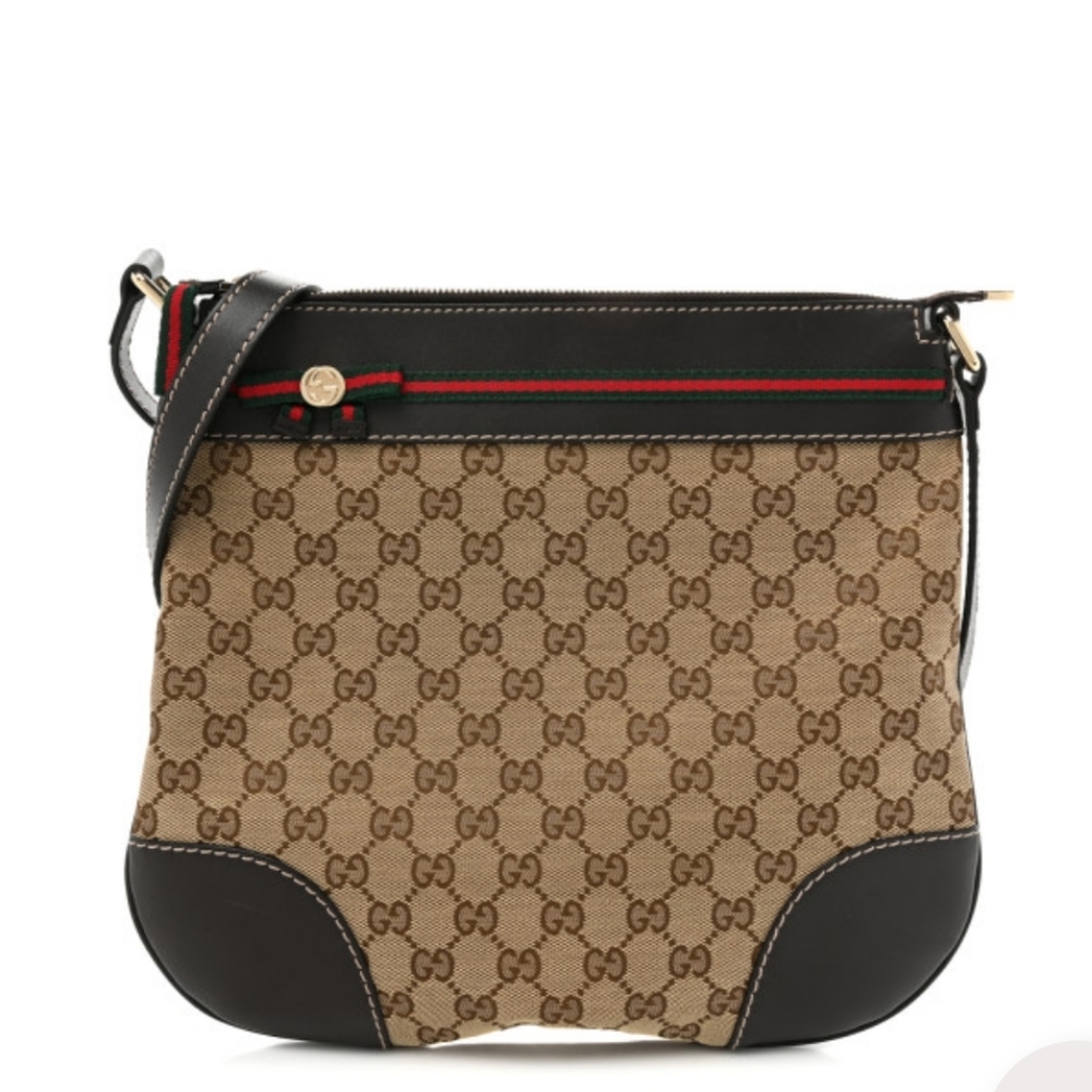Gucci Authentic Mayfair Monogram Medium Crossbody… - image 1